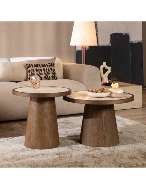 Kavos staliukų rinkinys Mae