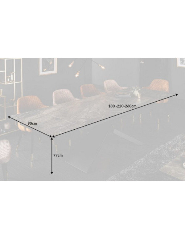 Išskleidžiamas valgomojo stalas „Perry”